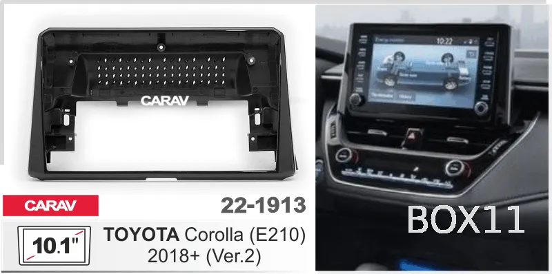 ���������� ����� Toyota Corolla (E210) 2018+ (Ver.2) 22-1913