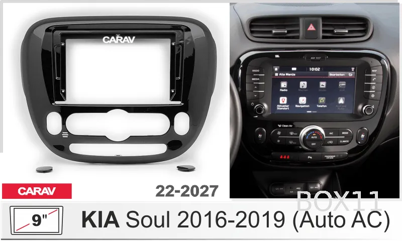 ���������� ����� Kia Soul 2016-2019 (Auto AC) 22-2027