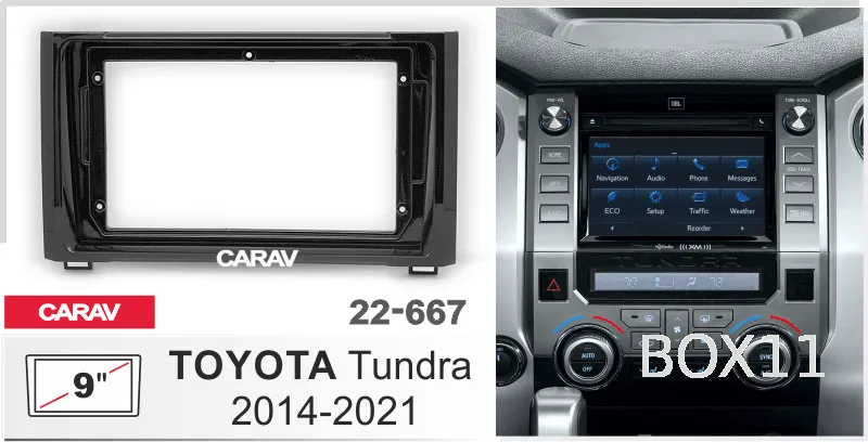 ���������� ����� Toyota Tundra 2014-21 22-667