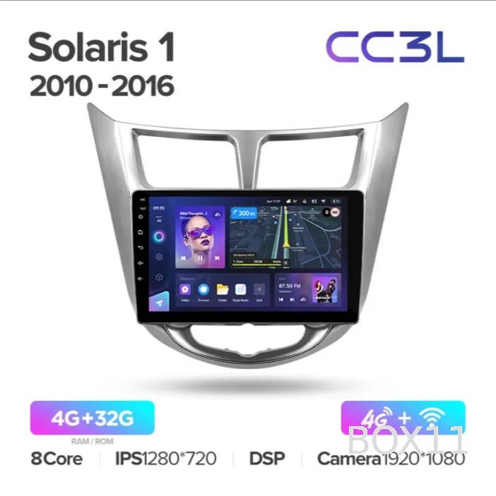 ��������� Hyundai Solaris Teyes CC3L 4+32 �������/������