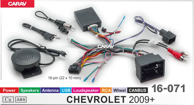������ Chevrolet 2009+ canbus RZ 16-071