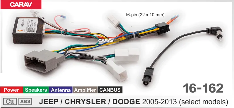 ������ Jeep / CHRYSLER /DODGE 2005-2013  16-162 Simpl Soft
