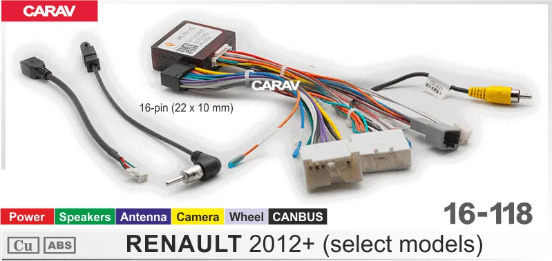 ������ Renault 2012+ canbus 16-118 Simpl Soft