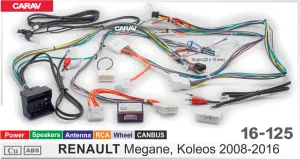������ Renault Megane, Koleos 2008-2016 canbus 16-125 Simpl Soft