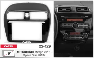 ���������� ����� Mitsubishi Mirage 2012+ 9* 22-129