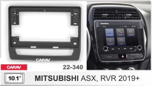 ���������� ����� Mitsubishi ASX 2019+ 10* 22-340