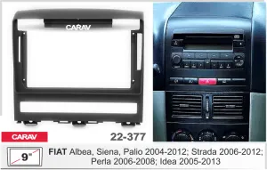 ���������� ����� Fiat Albea 2004-2012 9* 22-377