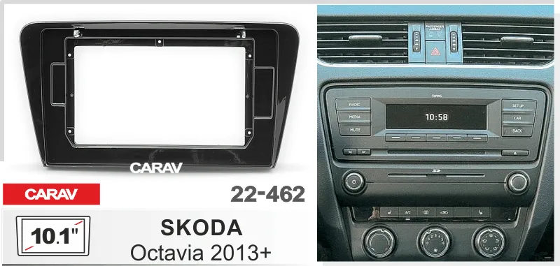 ���������� ����� Skoda Octavia 2013-2018 10.1* 22-462