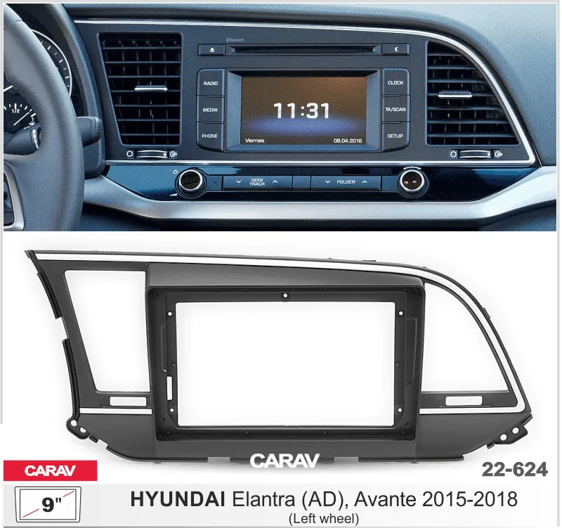 ���������� ����� Hyundai Elantra 2015-18 9* 22-624