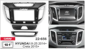 ���������� ����� Hyundai IX-25 2014 / Greta 2015+ 10* 22-656