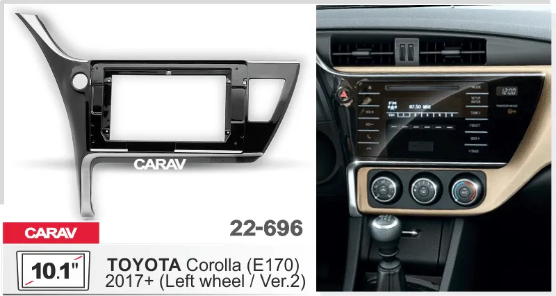 ���������� ����� Toyota Corolla 2017+ V2 10.1*  22-696