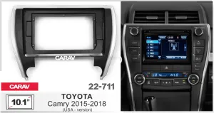 ���������� ����� Toyota Camry 2015-2018	10* USA 22-711
