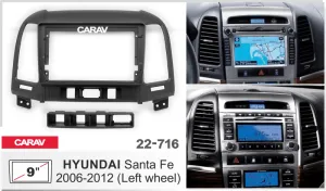 ���������� ����� Hyundai Santa Fe 2006-12 9*  22-716