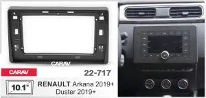 ���������� ����� Renault Arkana 2019+, Duster 2019+ 10.1* 22-717