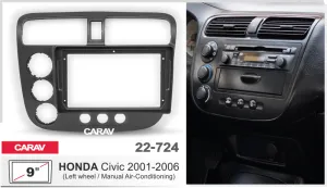 ���������� ����� Honda Civic 2001-2006  ���� ����� ��� ������� 9* 22-724