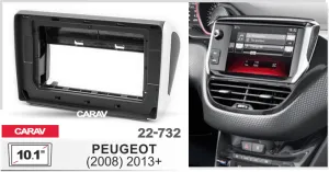 ���������� ����� Peugeot 2008 2013-19 10.1*  22-732