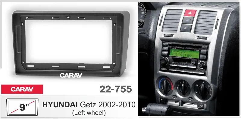 ���������� ����� Hyundai Getz 2002-2006 �������� 9* (���� �����)  22-755