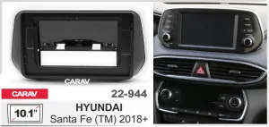 ���������� ����� Hyundai Santa Fe (TM) 2018+ 10* 22-944