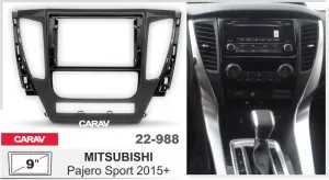 ���������� ����� Mitsubishi Pajero Sport 2015-19 9* 22-988
