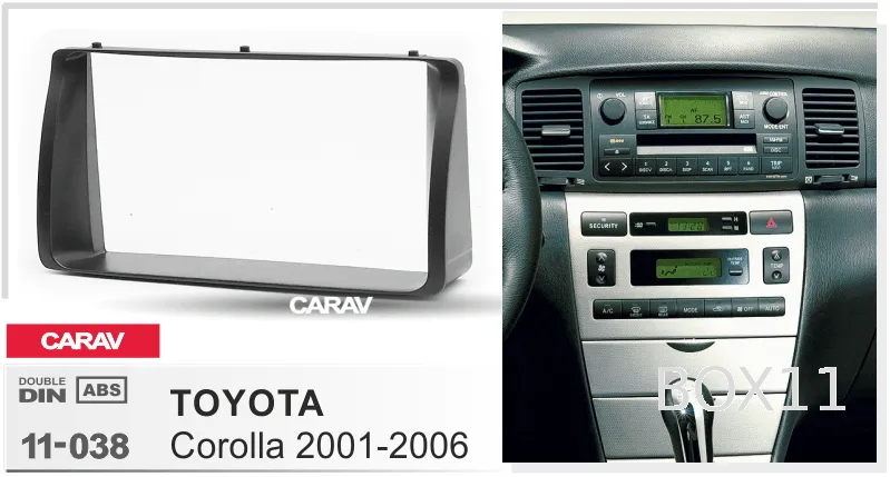 ���������� ����� Toyota �orolla 2001-06 7*