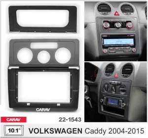 ���������� ����� VW Caddy 2004-2015 9* 22-1543