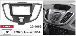 ���������� ����� Ford  Transit 2014+ 9* 22-1669