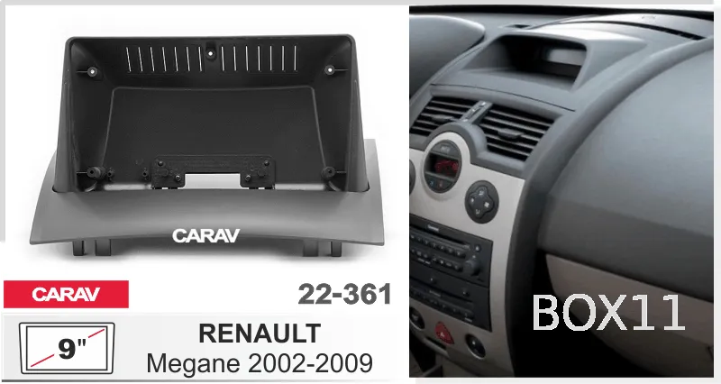���������� ����� Renault Megane 2002-2009 9* 22-361/TK0717