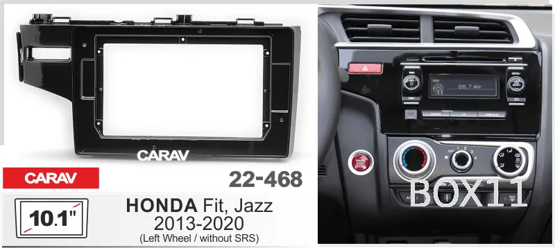 ���������� ����� Honda Fit, Jazz 2013+ 10.1* ������������ �������� A  22-468-1