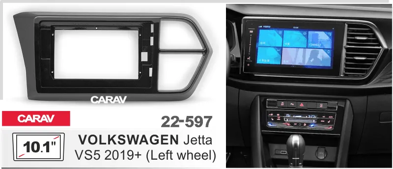 ���������� ����� VW Jetta VS5 2019+ 10*  22-597