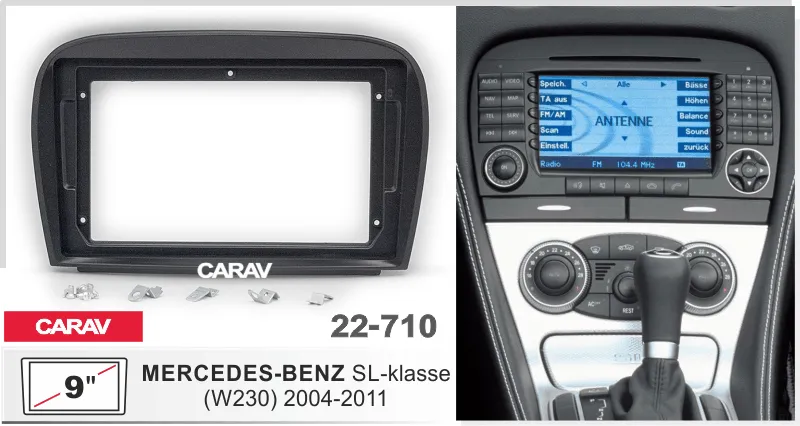 ���������� ����� MERCEDES-BENZ SL-klasse (W230) 2004-2011 9*  22-710